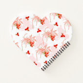 Phoenix Bird and Phoenix Flower Seamless Pattern Notitieboek (Achterkant)