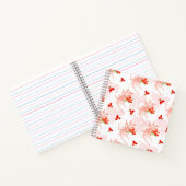 Phoenix Bird and Phoenix Flower Seamless Pattern Notitieboek (Binnen)