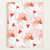 Phoenix Bird and Phoenix Flower Seamless Pattern Planner (Voorkant)