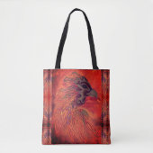 Phoenix Bird Canvas tas (Voorkant)