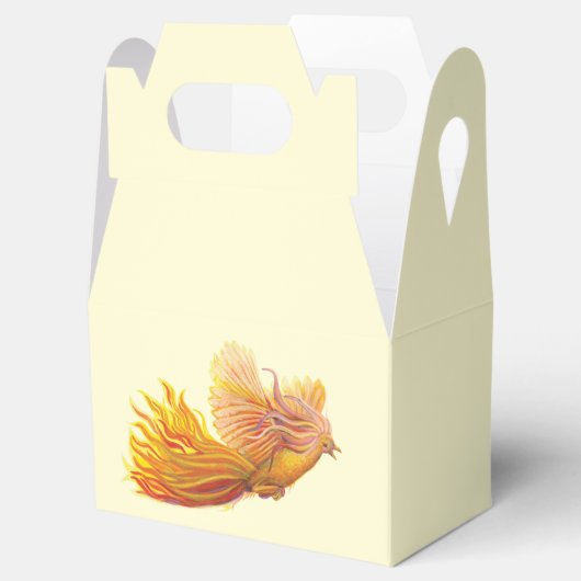 Phoenix Bird in Flight Favor Box Bedankdoosjes (Geopend)