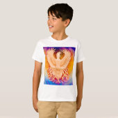 Phoenix Bird Kinder T-Shirt (Voorkant volledig)