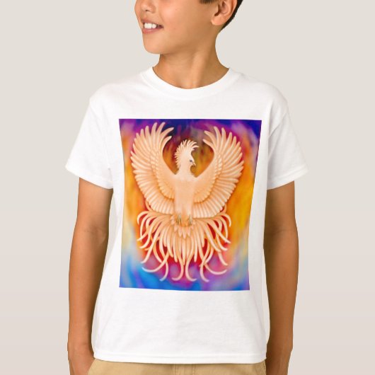 Phoenix Bird Kinder T-Shirt (Voorkant)