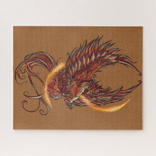 Phoenix Bird Magic 520-stuk Puzzle Legpuzzel (Horizontaal)