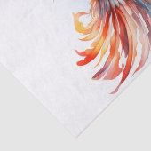 Phoenix Bird Mythologie Tissuepapier (Detail)