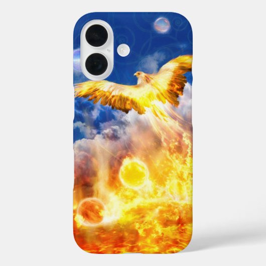 Phoenix Bird RISE BOVEN JE TROUBLES Case-Mate iPhone Case (Achterkant)