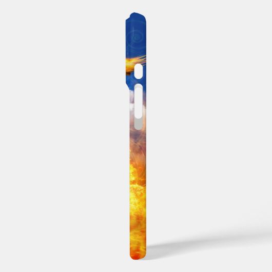 Phoenix Bird RISE BOVEN JE TROUBLES Case-Mate iPhone Case (Achterkant / Links)