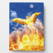 Phoenix Bird RISE BOVEN JE TROUBLES Fotoplaat (voorkant)