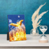 Phoenix Bird RISE BOVEN JE TROUBLES Fotoplaat (Zijkant)