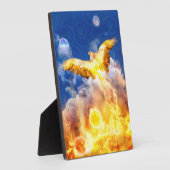 Phoenix Bird RISE BOVEN JE TROUBLES Fotoplaat (Zijkant)