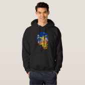 Phoenix Bird RISE BOVEN JE TROUBLES Hoodie (Voorkant volledig)