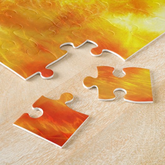 Phoenix Bird RISE BOVEN JE TROUBLES Legpuzzel (Zijkant)