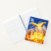 Phoenix Bird RISE BOVEN JE TROUBLES Notitieboek (Binnen)