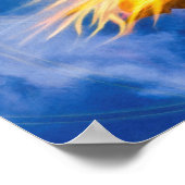 Phoenix Bird RISE BOVEN JE TROUBLES Poster (Hoek)