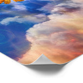 Phoenix Bird RISE BOVEN JE TROUBLES Poster (Hoek)