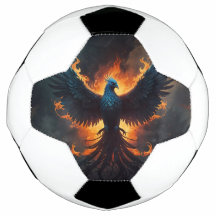 Phoenix Bird Rising met vlammen