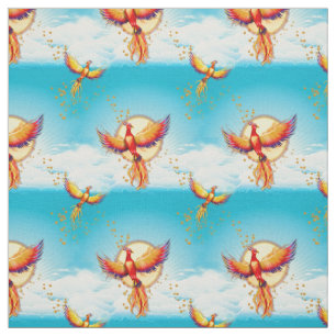 Phoenix Bird Rising Stof