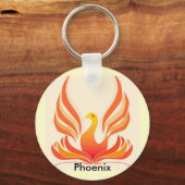 Phoenix Bird Sleutelhanger (Voorkant)