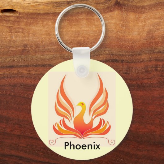 Phoenix Bird Sleutelhanger (Voorkant)