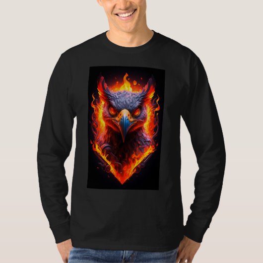 Phoenix Bird T-Shirt (Voorkant)