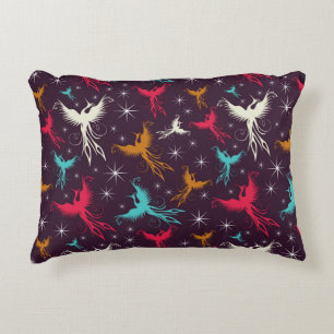 Phoenix Birds Figuur Patroon Accent Kussen