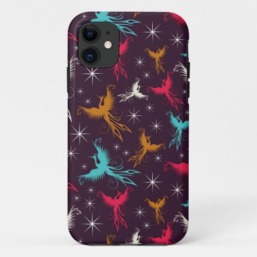 Phoenix Birds Figuur Patroon Case-Mate iPhone Case (Achterkant)