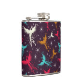 Phoenix Birds Figuur Patroon Heupfles (Rechts)