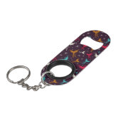 Phoenix Birds Figuur Patroon Mini Flessenopener (Voorkant Gekanteld)