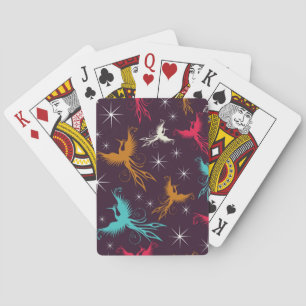 Phoenix Birds Figuur Patroon Pokerkaarten