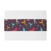 Phoenix Birds Figuur Patroon Uitnodigingen Wikkel (Achterkant Voorbeeld)