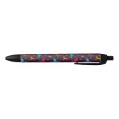 Phoenix Birds Figuur Patroon Zwarte Inkt Pen (Bodem)