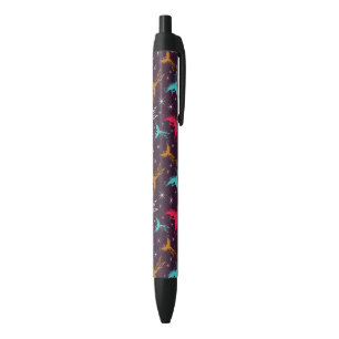 Phoenix Birds Figuur Patroon Zwarte Inkt Pen