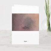 Phoenix Blank Wenskaart Kaart (Achterkant)