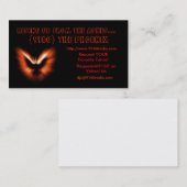 phoenix_blur, {9160} Phoenix, die omhoog stijgt vo Visitekaartje (Voorkant / Achterkant)