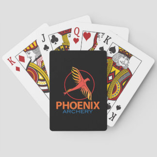 Phoenix boogschieten speelkaarten