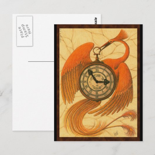 Phoenix Briefkaart (Voorkant / Achterkant)