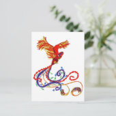 Phoenix Briefkaart (Staand voorkant)