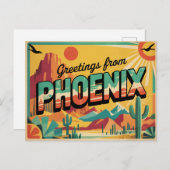 Phoenix Briefkaart (Voorkant / Achterkant)