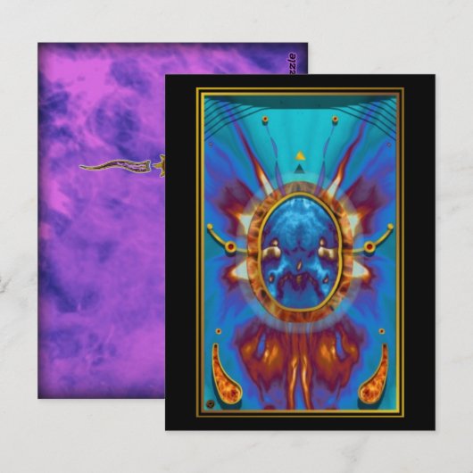 Phoenix Briefkaart (Voorkant / Achterkant)