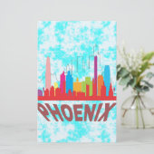 Phoenix Briefpapier (Staand voorkant)