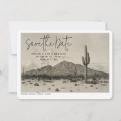 Phoenix Bruiloft Briefkaart Save the Date (Voorkant)