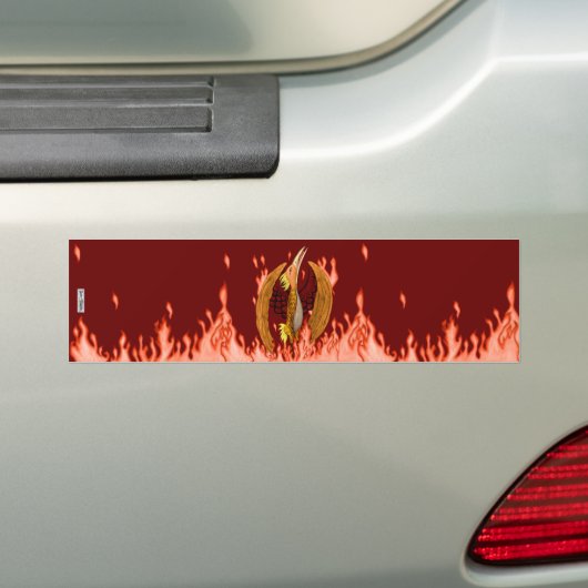 Phoenix Bumpersticker (Op auto)