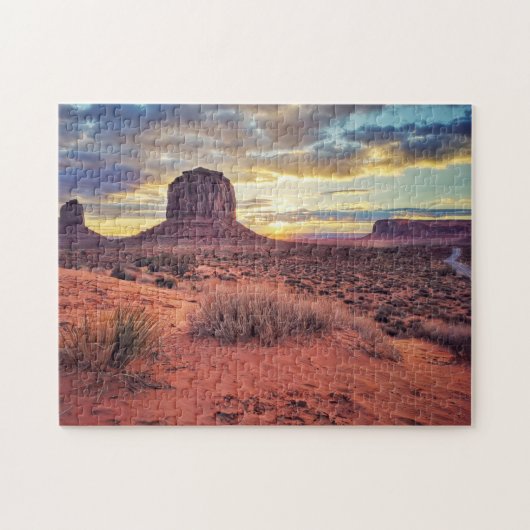 Phoenix Cactus Arizona Desert Aesthetic Sunset Pic Legpuzzel (Horizontaal)