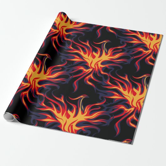 Phoenix Cadeaupapier (Uitgerold)