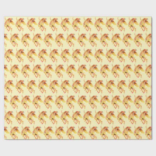 Phoenix Cadeaupapier (Vlak)