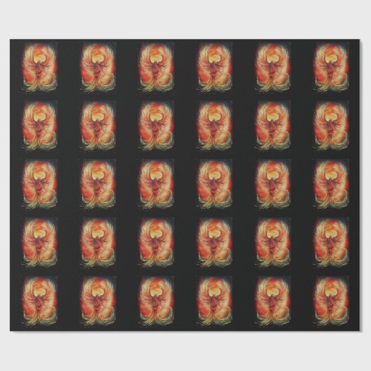 Phoenix Cadeaupapier (Vlak)