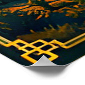 Phoenix Camelback Mountain Woestijn Poster (Hoek)