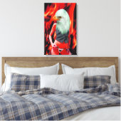 Phoenix Canvas Afdruk (Insitu (Slaapkamer))