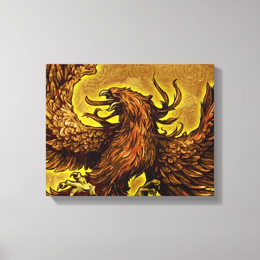 Phoenix Canvas Afdruk (Voorkant)