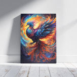 Phoenix Canvas Print<br><div class="desc">De Phoenix Print is volledig aanpasbaar en uniek om aan huis- en kantoor-wanden te hangen. Ontworpen door Norman Reutter.</div>